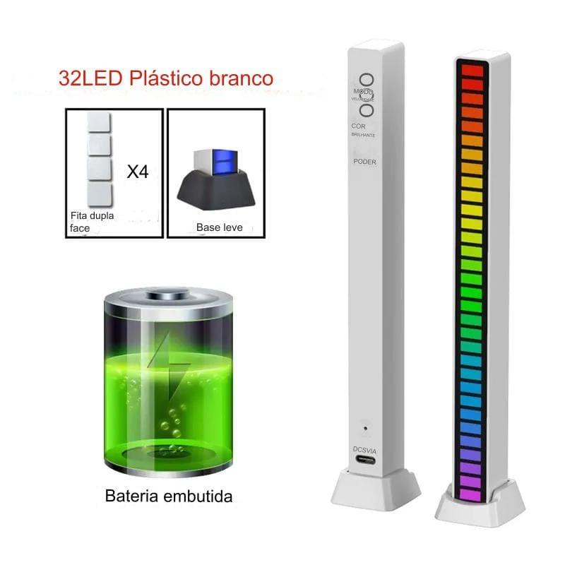 Luz RGB Com Captação sonora. - ExpressShop