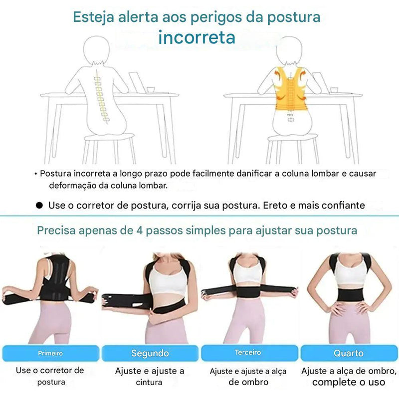 Corretor Postural – Spine Care